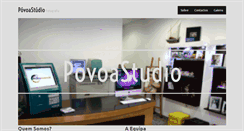 Desktop Screenshot of povoastudio.com